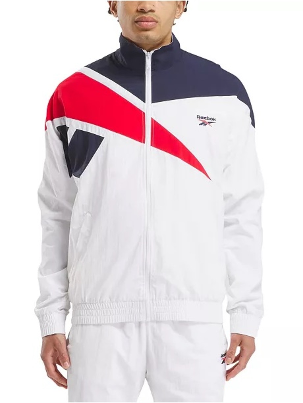 Reebok Men's Classics retro Vector Zip-Front Track Jacket
